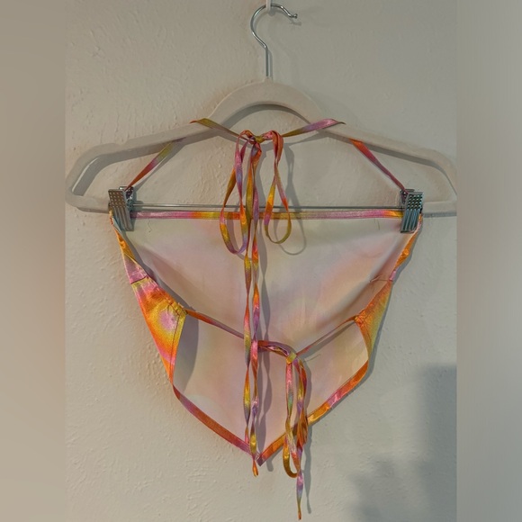 Elsie & Fred Tie Dye Low Rise Skirt And Halter Set Sz L - Festival Fun - Picture 9 of 14